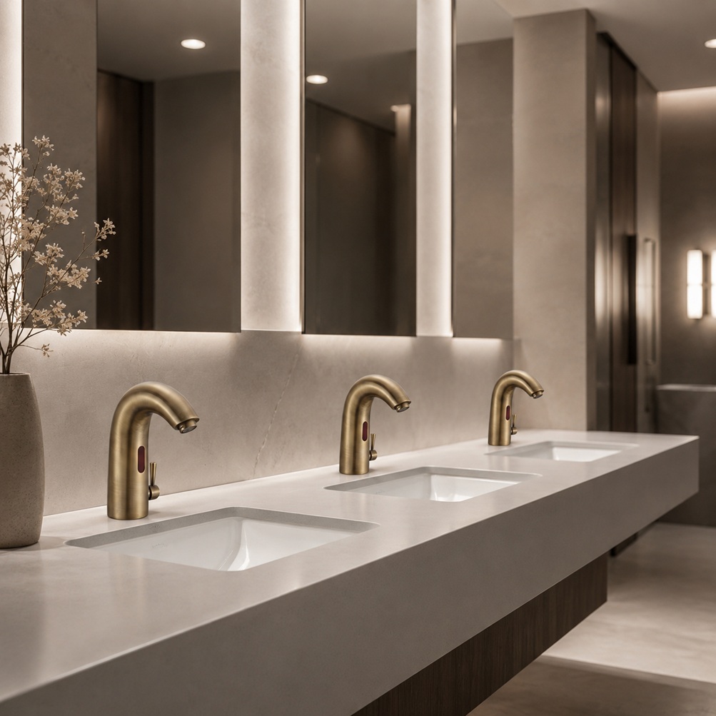 Sloan smart commercial faucet