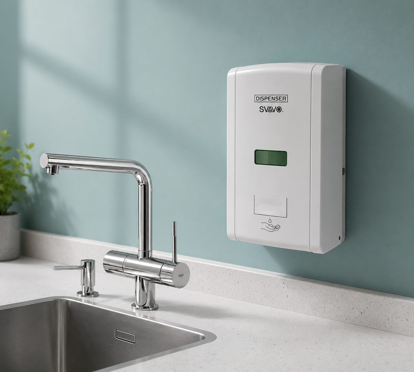 Fontana Chicago commercial automatic soap dispenser