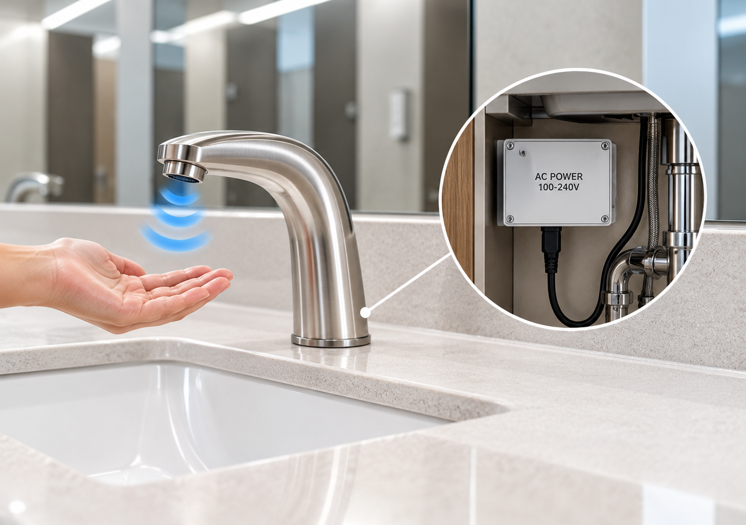 Commercial restroom maintenance planning