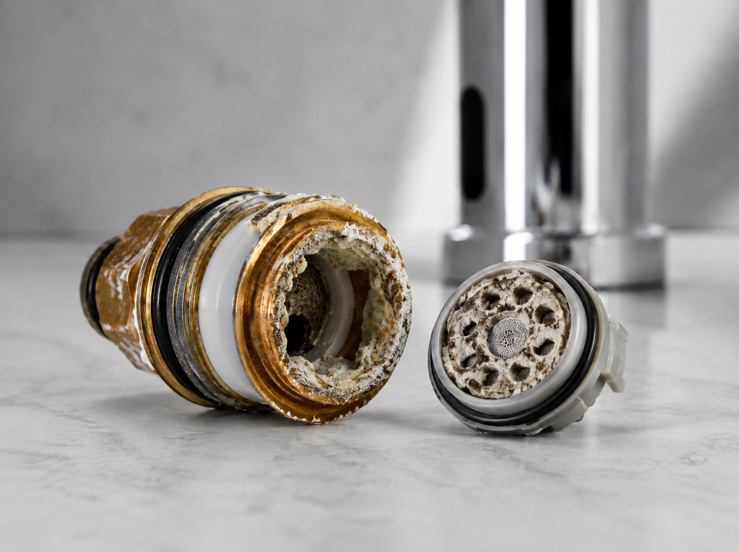 Water filtration and plumbing system